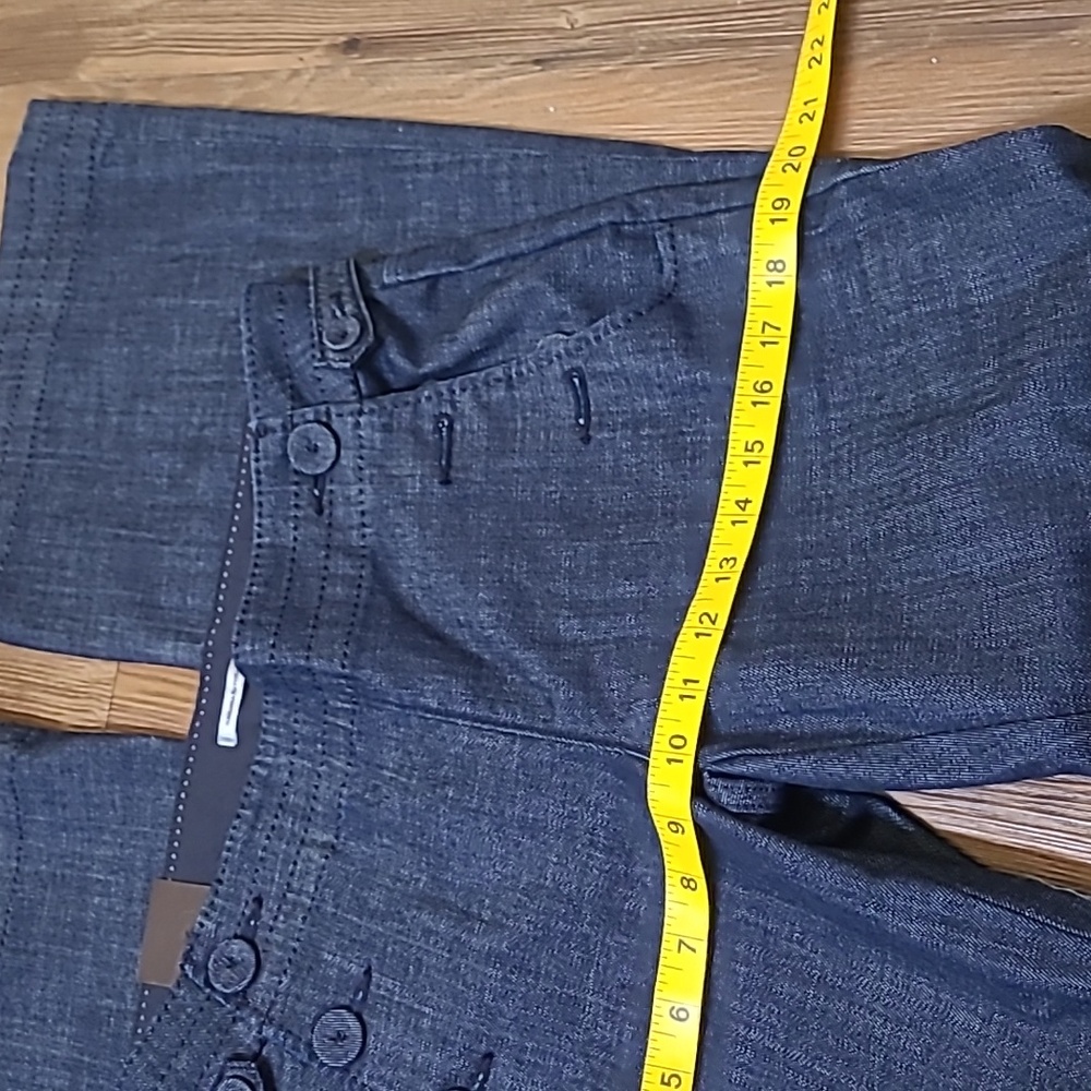 Banana Republic Women's Dark Blue Flare Jeans - Picture 6 of 12